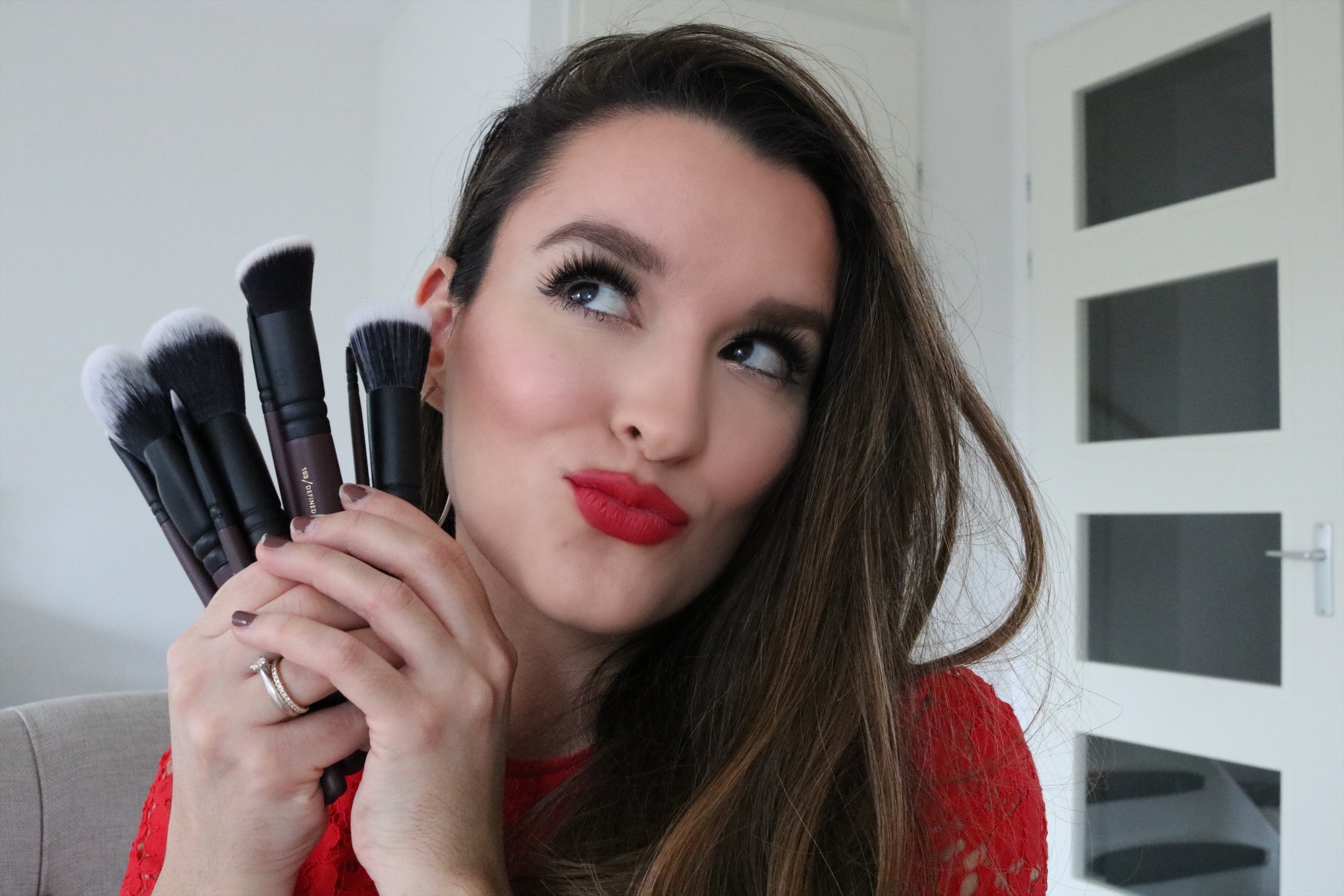 Klassieke Valentijnsdag Make-up Tutorial | Zoeva kwastenset