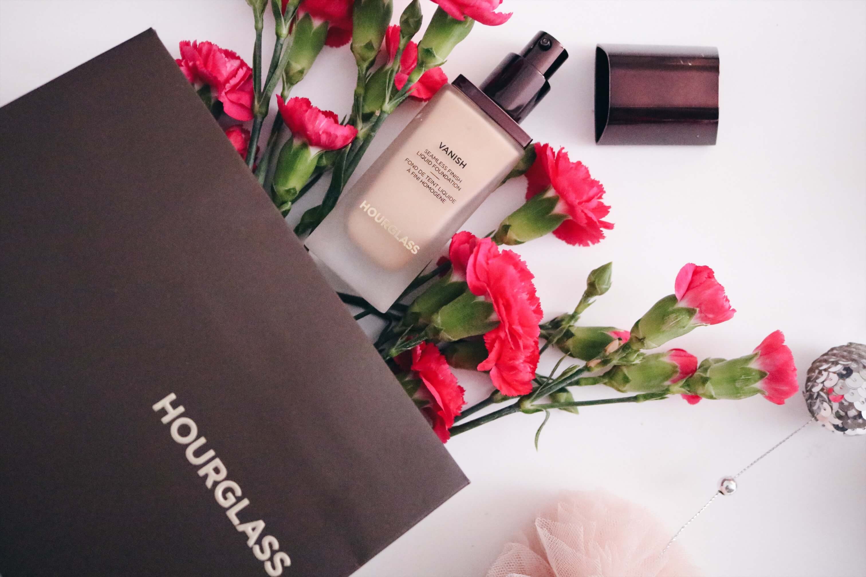 Hourglass Vanish Liquid Foundation Wear Test