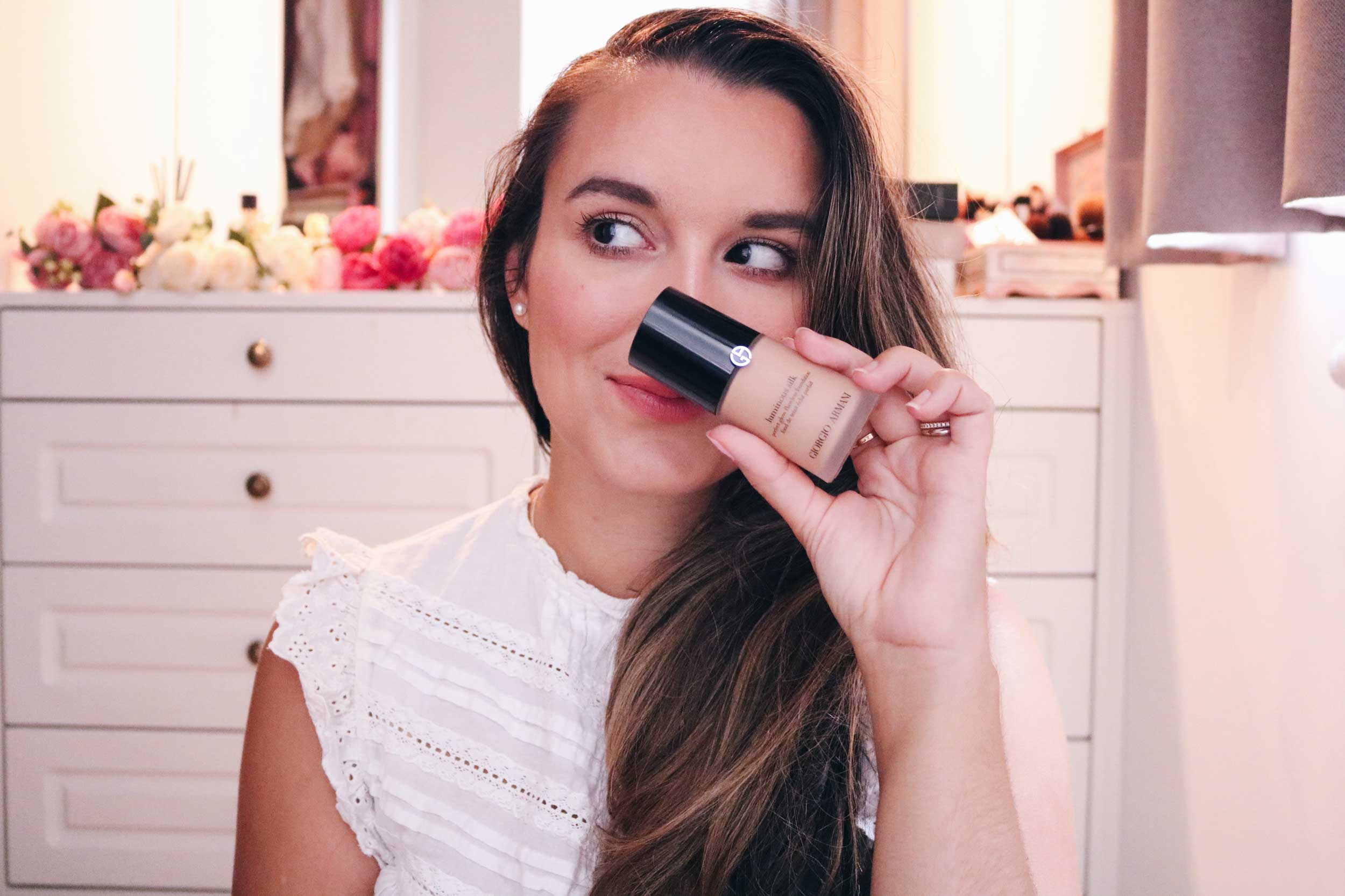 Giorgio Armani Luminous Silk Foundation op een niet perfecte huid